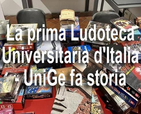Una distesa di giochi da tavolo sparpagliati su un piano di legno.